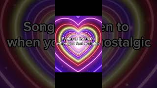Listen to these songs when you feel nostalgic #nostalgia  #songs #oliviarodrigo #twentyonepilots