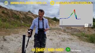 Detect Easily Native Gold with the Mineral Scan Mode of the Professional 3D Gold Detector OKM eXp 60