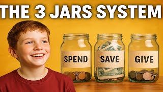 The 3 Jars System – Kid’s Saving Story | Teach Kids How to Save, Spend & Give Money Wisely