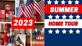 Summer Home Tour 2023 ~ Thrifted Decor~Vintage Design On A Budget!
