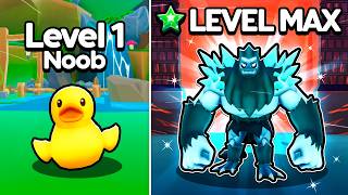 Roblox Duck Evolution で最大レベルの Ruinquack Duck Evolution をアンロックしました!