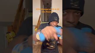 POV: 10-4-25 ジャブス ラウンド 1 のワークアウト #shorts #pov #viralshorts #youtubeshorts #fyp #workout #fitness