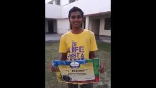 Blind Fold Challenge