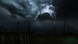 Heavy Thunderstorm Incoming | Strong Wind&Rain | Real Time 3 HOURS