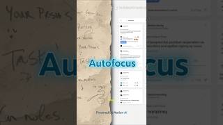 Notion AI Autofocus Is INSANE! ⚡ #Shorts #NotionAI #AIProductivity