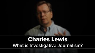 What is Investigative Journalism?