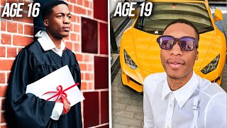 You don't need school to be rich.