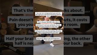 #backpain #rehab #deskjob #chronicpainn #posture #lowbackpain #painrelief #deskjoblife #painfreelife