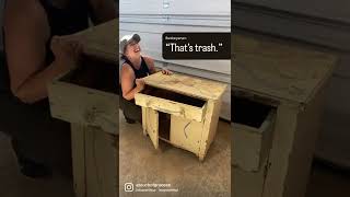 “That’s Trash” dresser Transformation!