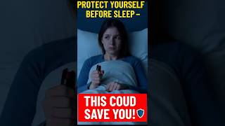 Protect Yourself Before Sleep – This Could Save You! 🛡️💤 #SelfDefense #shorts