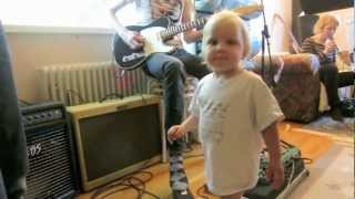 Little Peter jamming with Indigo