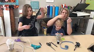 How to make pom pom pens