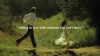 (playlist) falling in love with someone you can’t have
