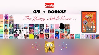 Tier Ranking Most of the YA Books That I’ve Read (Voice Over) | #youngadultbooks #tierlist 