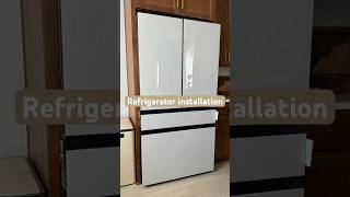 My Samsung Bespoke Refrigerator was delivered #samsungbespoke #samsungrefrigerator