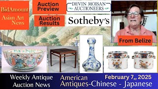 Antique Asian and Western Art Auction News Sotheby's and Moisan Auctions Feb 14