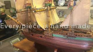 A Sobo artist with a passion for model ships/boats