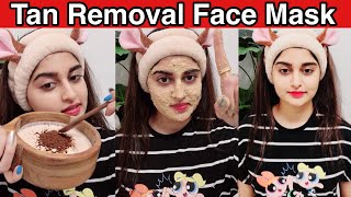 SUMMER DE-TAN Face mask Home-made😍 #shorts #youtubeshorts