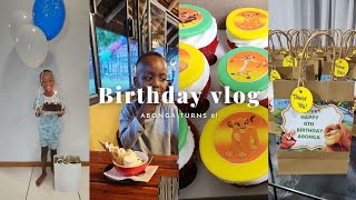 Vlog: Celebrate our son's 6th birthday with us | Party Pack ideas | Birthday dinner #partypack