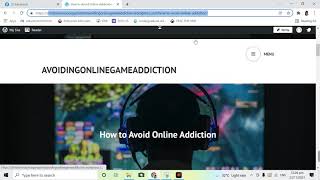 Advocacy campaign in Avoiding Online Game Addiction