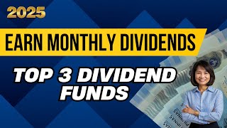 TOP 3 DIVIDEND FUNDS for Passive Income in 2025 (Dividend Investing Strategy)
