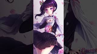 Ages of demon slayer characters #shorts #demonslayer #edit