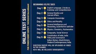 Generalstudies#currentaffair#DeputyTahsildarExam#PuducherryRecruitment#GovernmentJobPrep#GovtExam