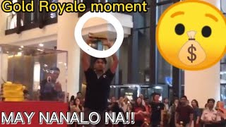WINNING MOMENT | MAY NANALO NA!!! | GOLD ROYALE! MAN GOT A GOLD BAR IN GRAND GOLD ROYALE