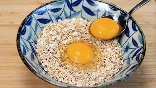 オート麦 1 カップと卵 2 個がある場合は、朝食にこの 5 分間のレシピを作成してください