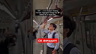 POV- pressure of CA students #ca #CA #charteredaccountant #charterededucation #cma #cs #caswapnilpat