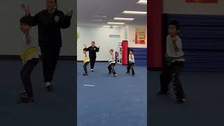 Guiding our students to master proper positions #DisciplineAndFocus #wushu #kungfu #martialarts