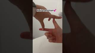 so happy #nailsnailsnails #nailicious #nailloveeeee #transition #newnails #nails #skincare