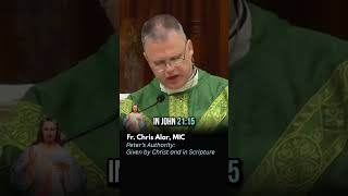 Peter’s Authority: Given by Christ and in Scripture