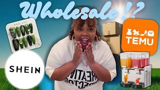 How to Start a Small Business and Buy Wholesale Using Temu, SHEIN and AliExpress