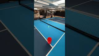 Pickleball Drill for Accuracy | How to Hit Your Spots Consistently ⚡️ #pickleballtips #pickleball