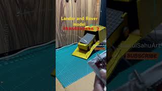 chandrayaan 3 lander and rover working model #chandrayan3 #science working model #shorts