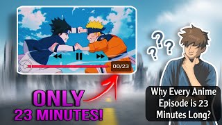 The REAL Reason Anime Episodes Are 23 Minutes Long #anime #animefans #usanimefans 