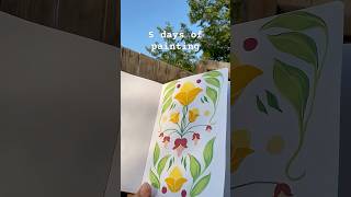 Little recent paintings #femaleartist #artinspiration #smallartist #gouachepainting #sketchbook #art