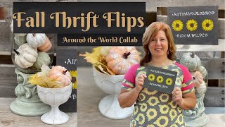 Fall Thrift Flips | Transition from Summer to Fall | Around the World Collab-Southern Charm