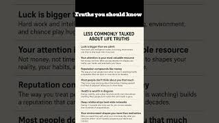 Three truths #discipline #motivation #yougotthis  #itsallyou