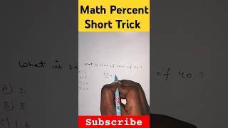 Maths Percentage Short Trick 2024 | #maths #ssccglmaths #percentage #governmentjobsstudypoint