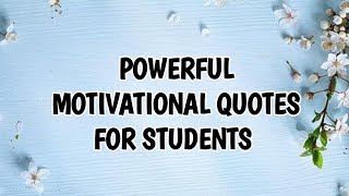 Motivational Quotes For students 😱✨💯