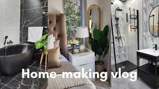 Vlog: Resetting my bedroom | Final kitchen reno shopping | Packing away my kitchen