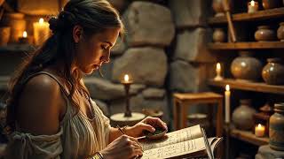 The Scroll Keeper: A Woman's Legacy in Ancient Egypt"