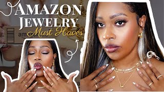 Amazon Jewelry Must Haves 2025 | Affordable Gold Stacks You NEED!