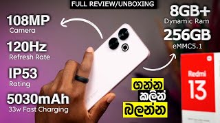 Redmi 13 5G sinhala review - Budget champion - Best Budget 5G Smartphone 2024 - Sinhala Unboxing