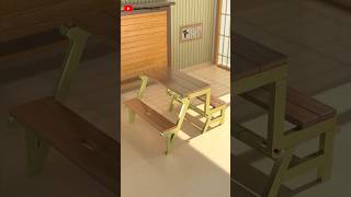 Design Scheme for Solid Wood Folding Stools#solidwoodfurniture #furniture
