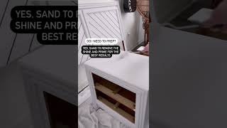 Answering your most frequently asked questions when it comes to furniture painting