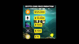 Top 5 Crypto Coin Price Prediction #btc #eth #doge #solana #xrp #crypto #bitcoin #xrppriceprediction