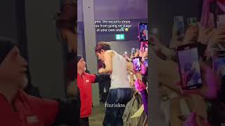 Security Stop Kpop Star Funny Moment #kpop #security #funny
